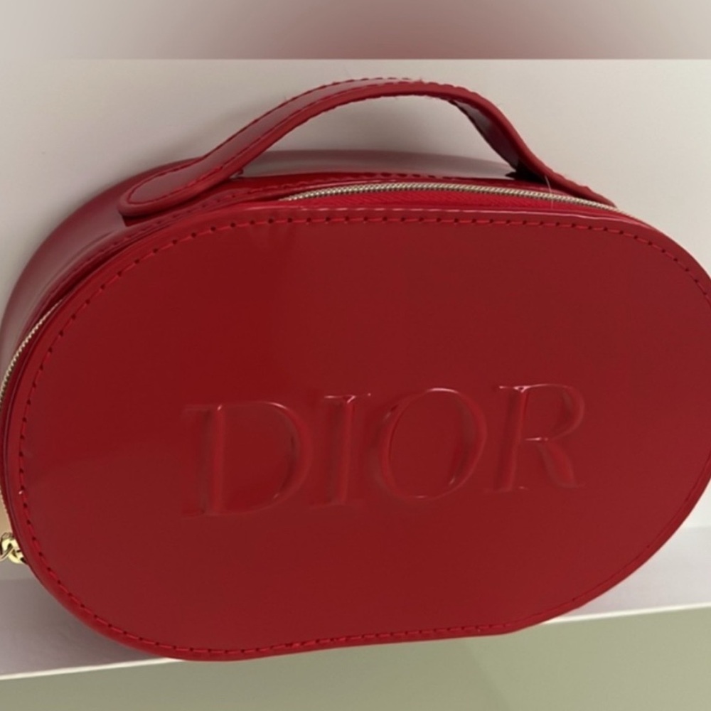 Dior Red Patent Top Handle Novelty Vanity NIB - Picture 10 of 10
